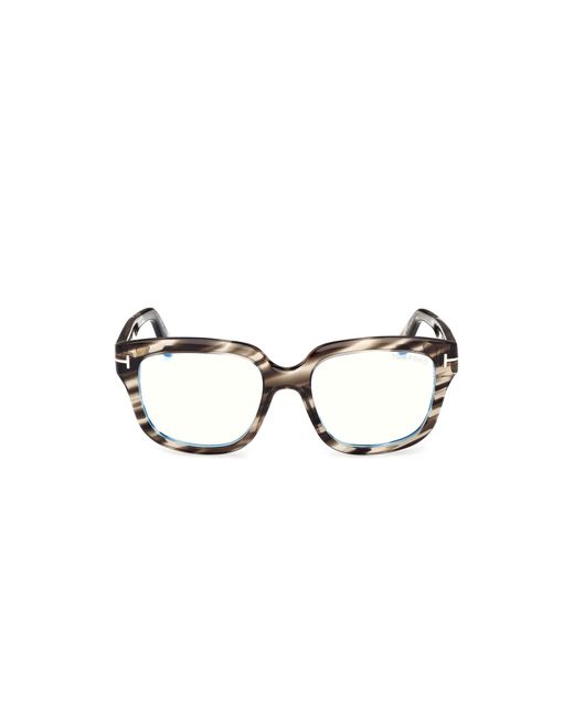 Tom Ford Black Ft6094-B 056 Optical Frames Acetate Squared Normal