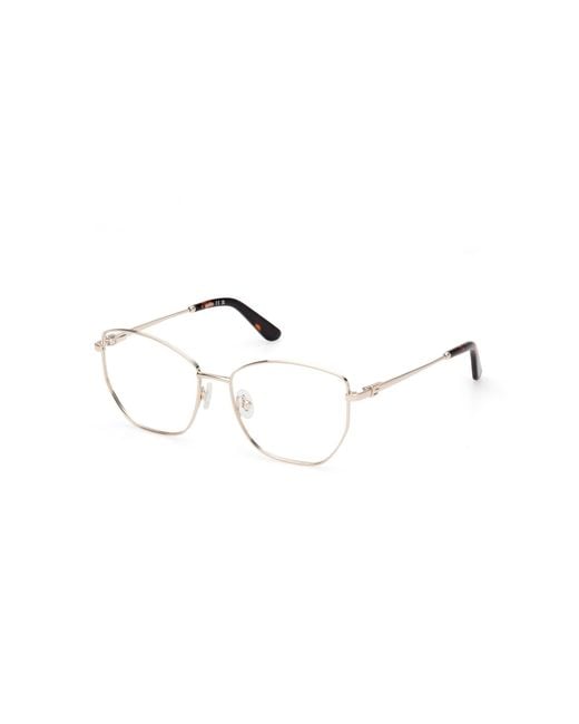 Guess Black Gu2825 032 Optical Frames Metal Squared Normal
