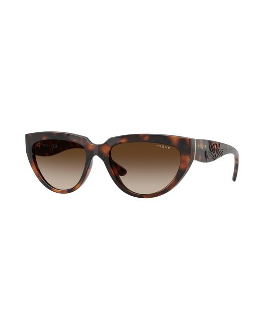 Vogue Eyewear Black Vo5629S 271813 Sunglasses Nylon Geometric Normal Shaded