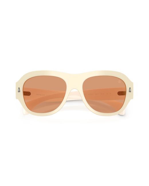 Moncler Black Me6015U Elevane 3035/7 Sunglasses Acetate Geometric Normal