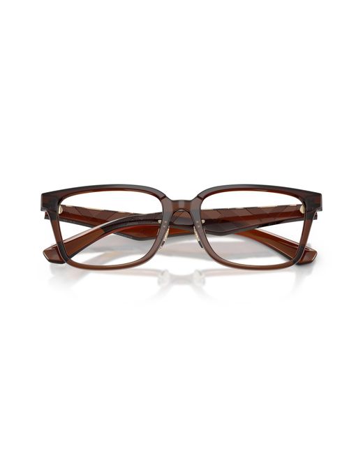 Burberry Black Be2450D 4116 Optical Frames Injected Squared Normal for men
