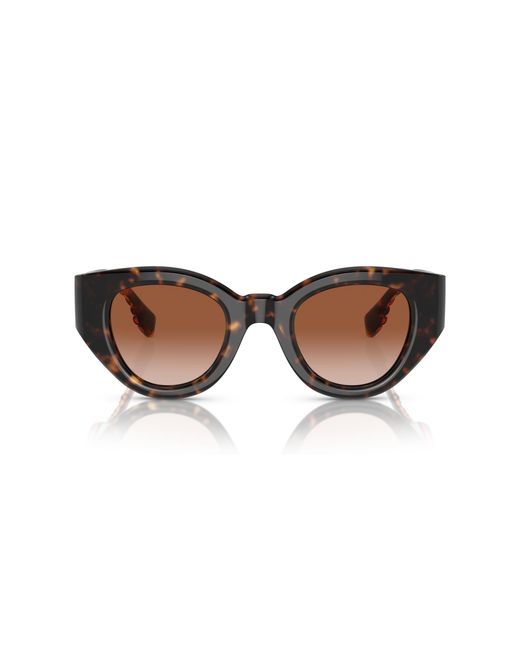 Burberry Black Be4390 Meadow 300213 Sunglasses Acetate Pantos Normal Shaded
