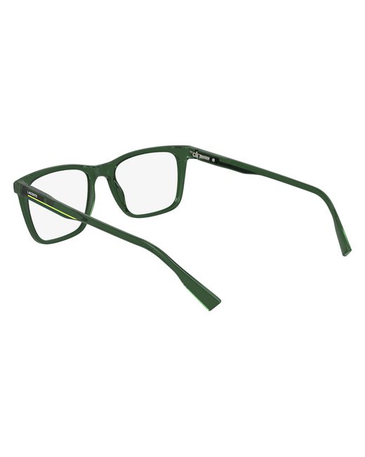 Lacoste Black L2960 001 Optical Frames Bio-Inject Squared Normal for men