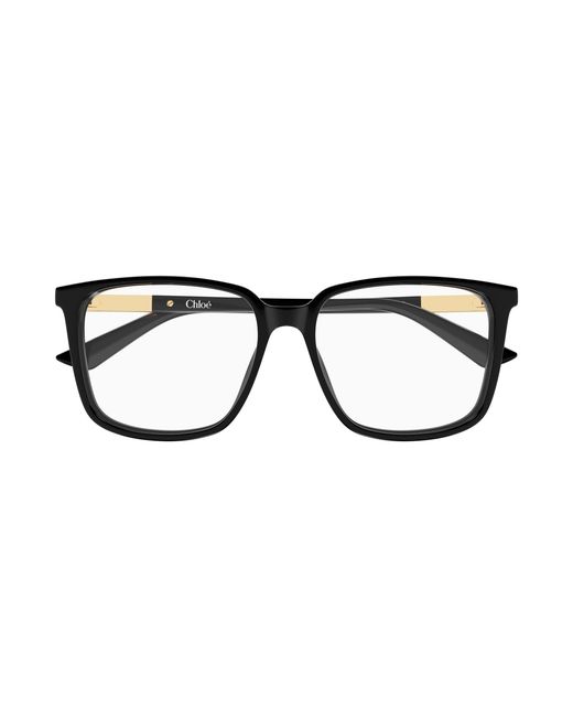 Chloé Black Ch0369O 003 Optical Frames Acetate Transparent Squared