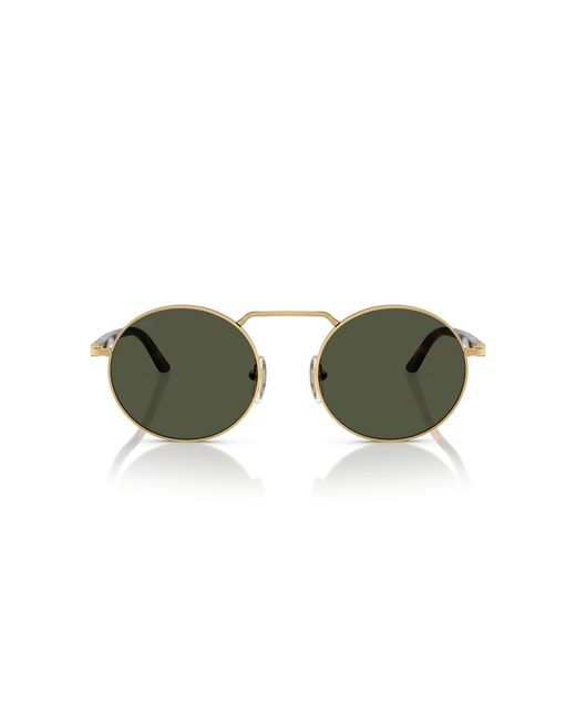 Persol Green Po1019S 515/31 Sunglasses Metal Squared Normal