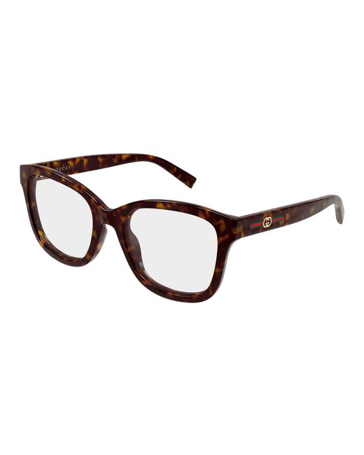 Gucci Black Gg2104O 002 Optical Frames Injected Transparent Squared