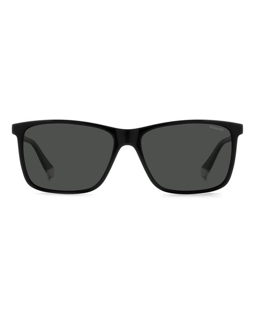 Polaroid Black Pld 4137/S 807/M9 Sunglasses Plastic Squared Polarized for men