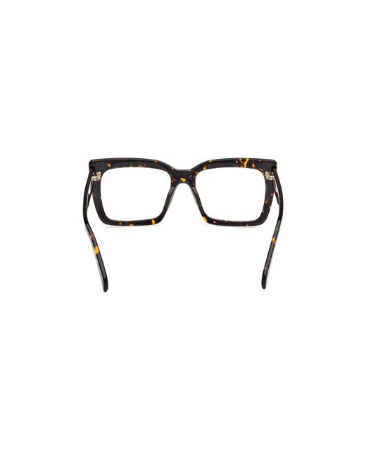 Emilio Pucci Black Ep5261 052 Optical Frames Acetate Squared Normal