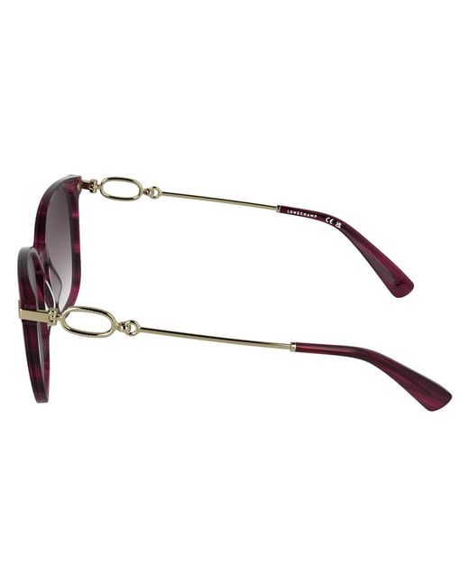 Longchamp Black Lo805S 503 Sunglasses Acetate Squared Normal