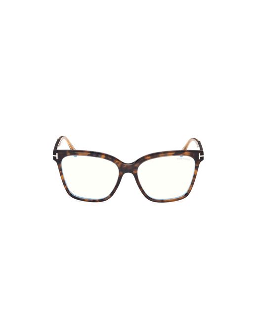 Tom Ford Black Ft5892-B 052 Optical Frames Acetate Squared Normal