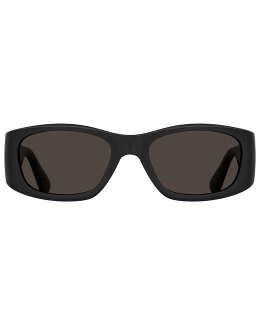 Moschino Black Mos145/S 807/Ir Sunglasses Injected Squared Normal