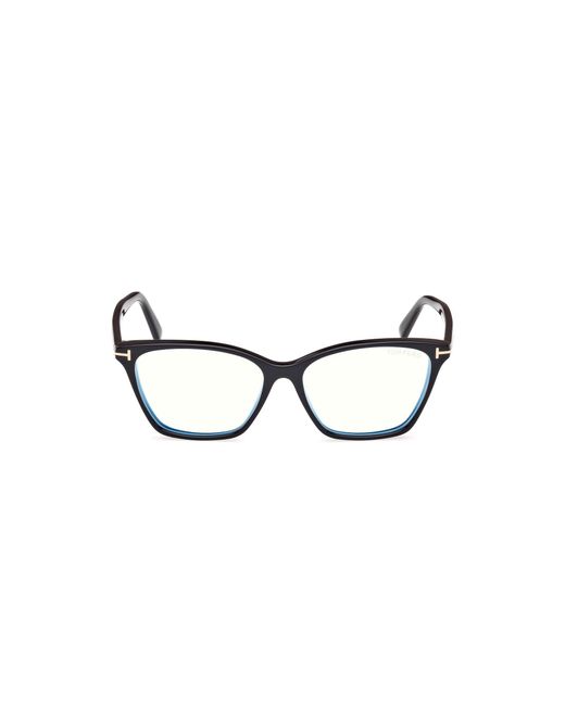 Tom Ford Black Ft5949-B 001 Optical Frames Acetate Cat Eye Normal