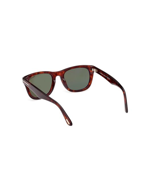 Tom Ford Black Ft1076 Kendel 54N Sunglasses Acetate Squared Normal for men