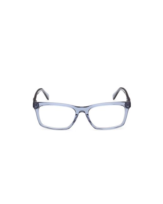 Guess Black Gu50368 090 Optical Frames Acetate Squared Normal for men