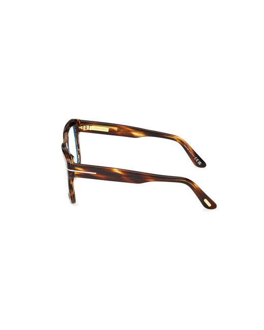 Tom Ford Black Ft6094-B 055 Optical Frames Acetate Squared Normal
