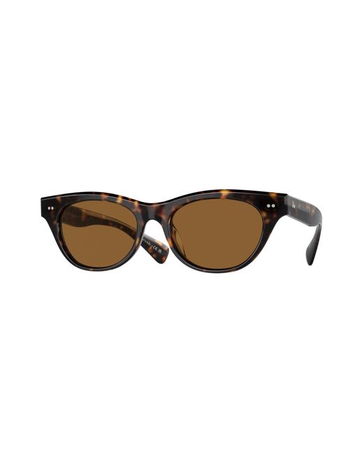 Oliver Peoples Black Ov5541Su Avelin 100953 Sunglasses Acetate Butterfly Normal