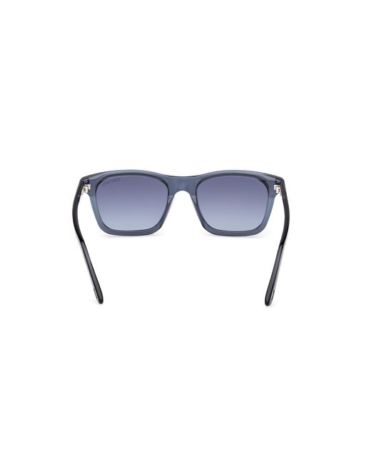 Tom Ford Black Ft1179 Barron 90W Sunglasses Acetate Squared Normal for men