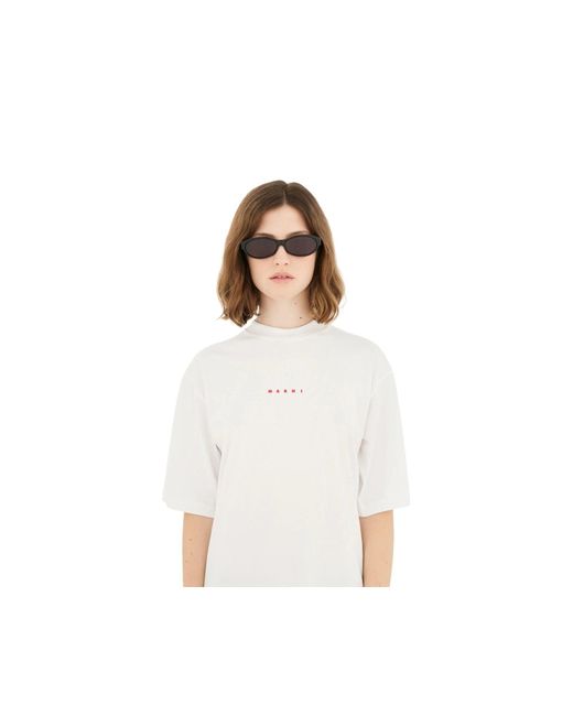 Marni Black Zbu Ouzoud Sunglasses Acetate Geometric