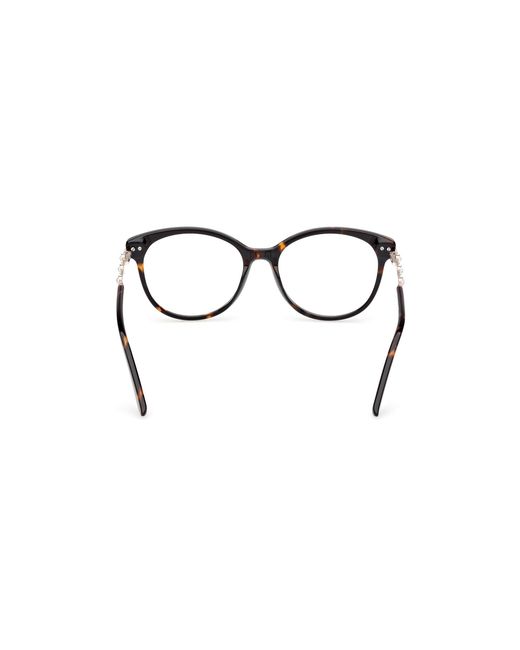 Guess Black Gm50046 052 Optical Frames Acetate Round Normal