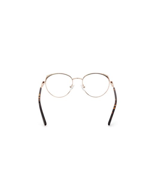 Guess Black Gu8273 033 Optical Frames Aluminum Round Normal