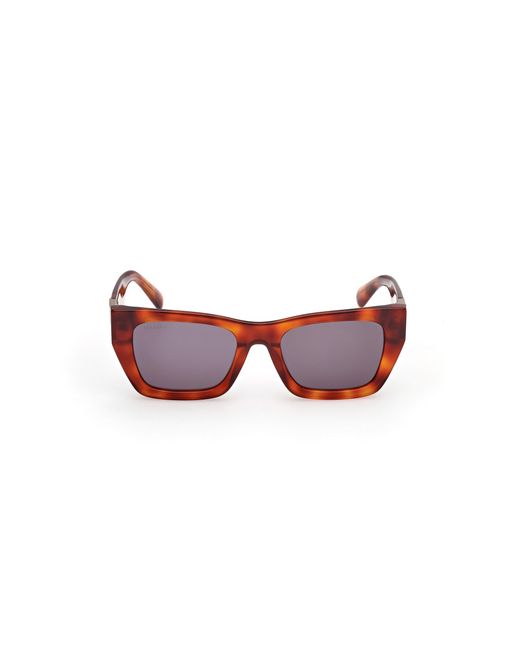 MAX&Co. Red Mo0124 53A Sunglasses Acetate Cat Eye Normal