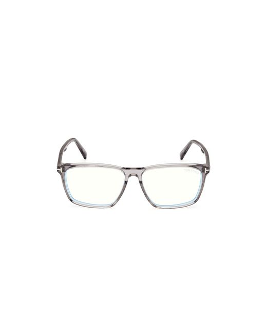 Tom Ford Black Ft5959-B 020 Optical Frames Acetate Squared Normal for men