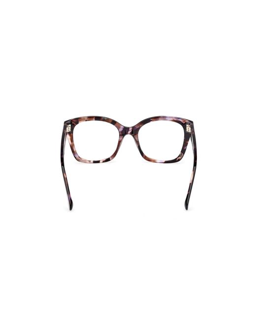 MAX&Co. Black Mo5204 055 Optical Frames Acetate Squared Normal