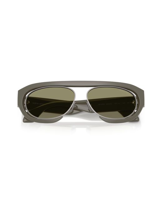 Giorgio Armani Black Ar8239 62422A Sunglasses Acetate Round Normal for men
