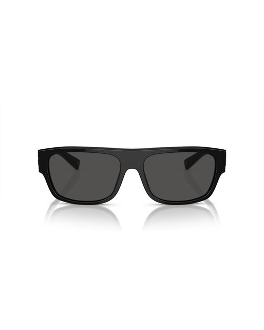 Dolce & Gabbana Black Dg4455 501/87 Sunglasses Acetate Squared Normal for men