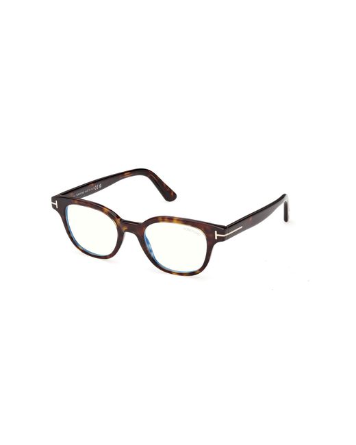 Tom Ford Black Ft6130-B 052 Optical Frames Acetate Squared Normal