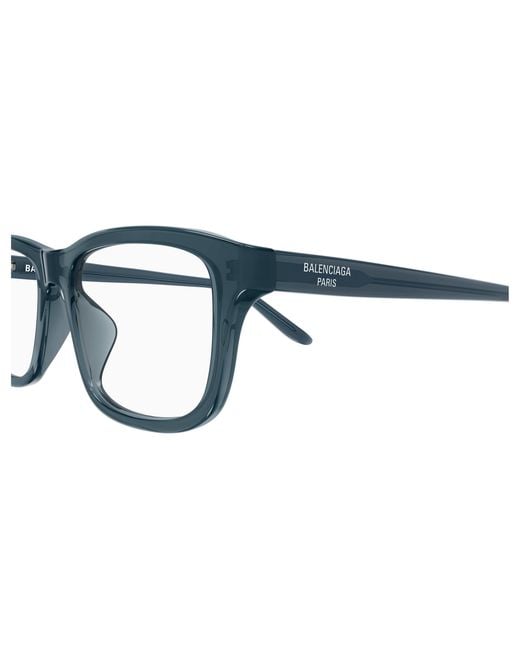 Balenciaga Black Bb0442Oa 007 Optical Frames Acetate Transparent Squared