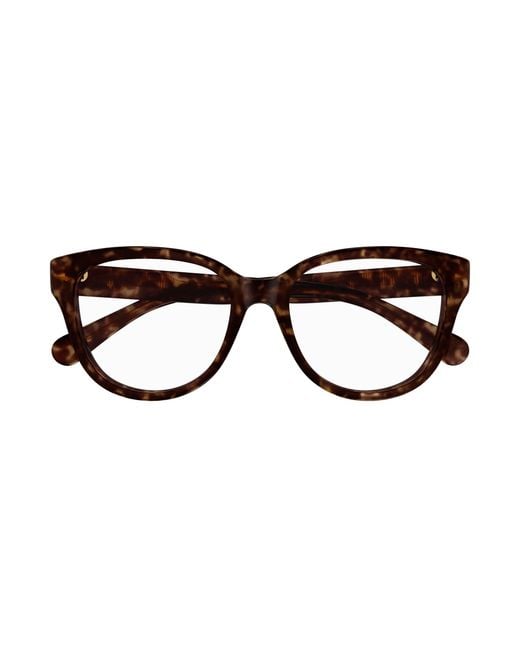 Chloé Black Ch0243O 002 Optical Frames Acetate Transparent Cat Eye