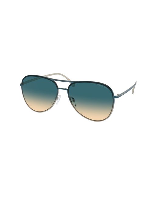 Michael Kors Black Mk1089 Kona 18884M Sunglasses Metal Pilot Normal