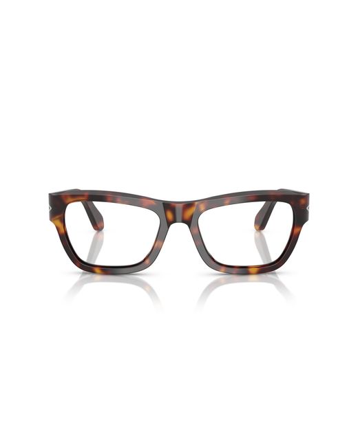 Persol Black Po0091V 24 Optical Frames Acetate Pillow Normal