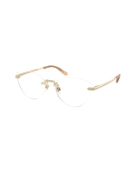 Ralph Lauren Black Rl5134 9116 Optical Frames Metal Cat Eye Normal