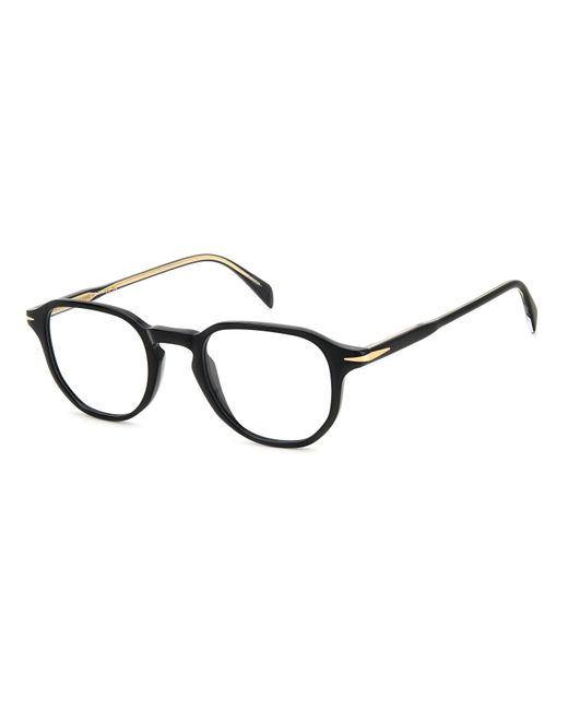 David Beckham Black Db 1140 807 Optical Frames Acetate Geometric for men