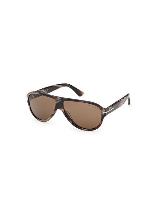 Tom Ford Black Ft1336 Samuele-02 63J Sunglasses Acetate Roviex Pilot Normal for men