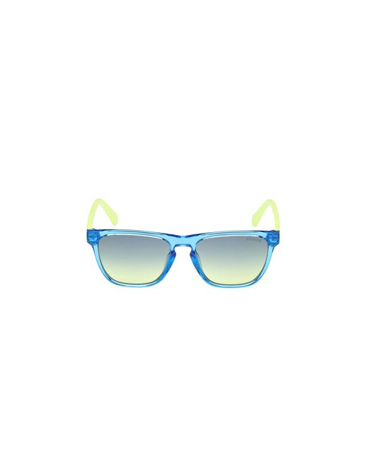 Guess Blue Gu00129 90W Sunglasses Injected Squared Normal