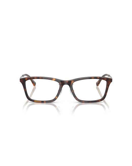Emporio Armani Black Ea3252D 5026 Optical Frames Acetate Squared Normal for men