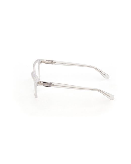 Guess Black Gu50132 026 Optical Frames Acetate Squared Normal for men