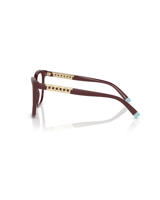 Tiffany & Co Black Tf2227 8353 Optical Frames Acetate Transparent Squared Normal