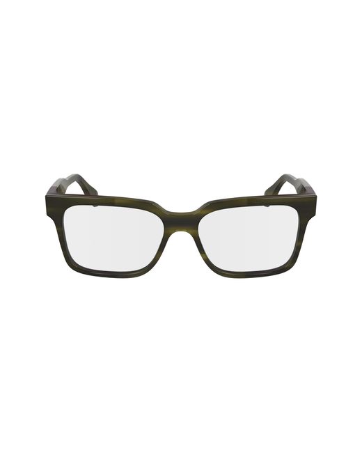 Karl Lagerfeld Black Kl6173 261 Optical Frames Acetate Squared Normal for men