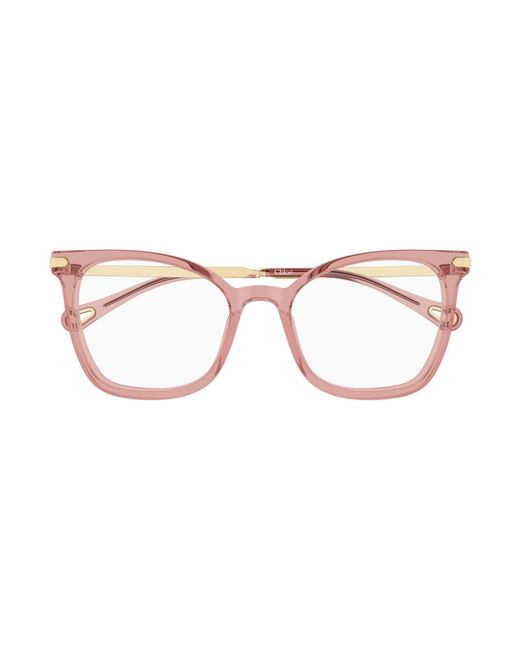 Chloé Black Ch0360O 003 Optical Frames Acetate Transparent Squared