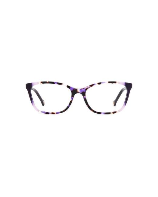 Carolina Herrera Black Her 0124 Ay0 Optical Frames Plastic Squared