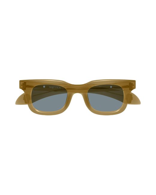 McQueen Black Am0547S 004 Sunglasses Acetate Squared for men