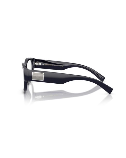 Dolce & Gabbana Black Dg3423 501 Optical Frames Acetate Squared Normal for men