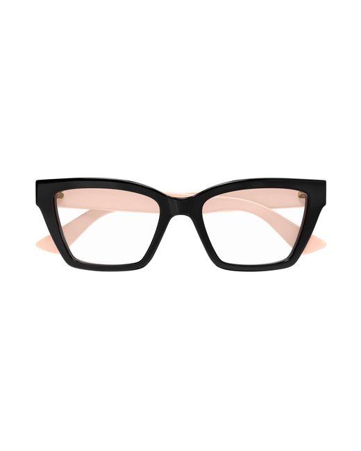 Gucci Black Gg1715O 006 Optical Frames Injected Transparent Cat Eye