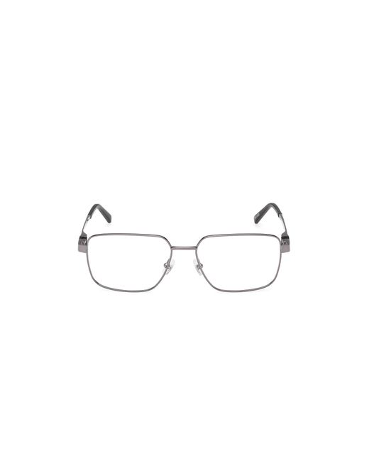 Timberland Black Tb50068 008 Optical Frames Metal Squared Normal for men