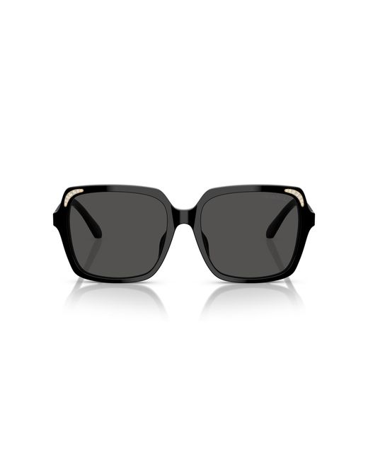 Swarovski Black Sk6034D 100187 Sunglasses Acetate Squared Normal