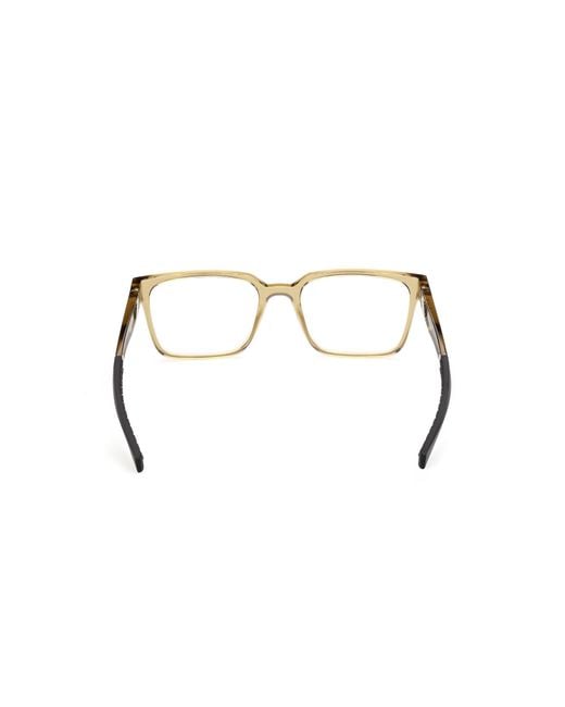 Adidas Originals Black Sp5119 045 Optical Frames Injected Squared Normal for men
